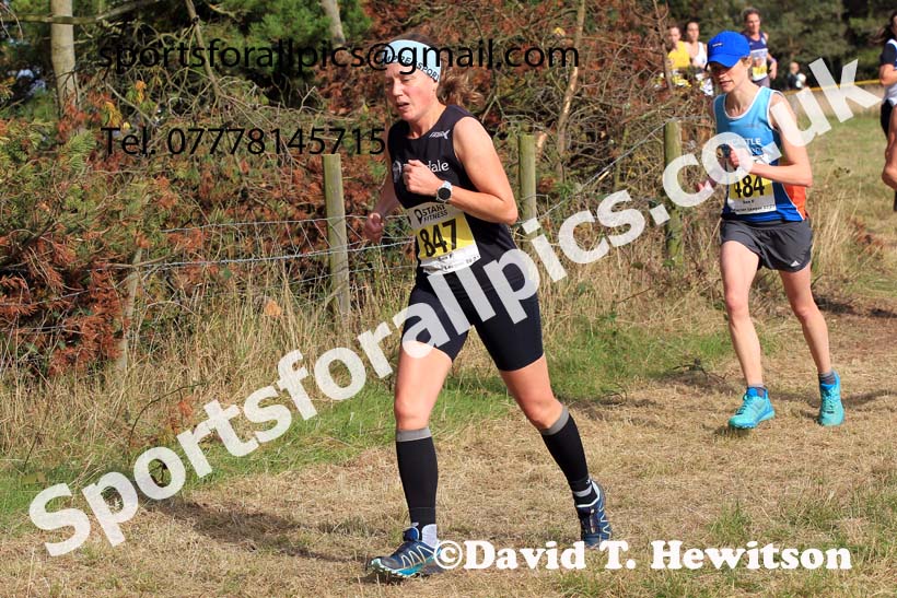 Senior womens 2022 NEHL Druridge Bay, Northumberland, Sunday, October 9th. Photo: David T. Hewitson/Sports for All Pics